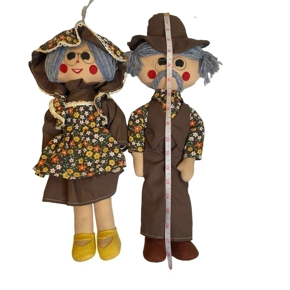 VINTAGE Handmade Plush Dolls 💛 - Picture 15 of 15